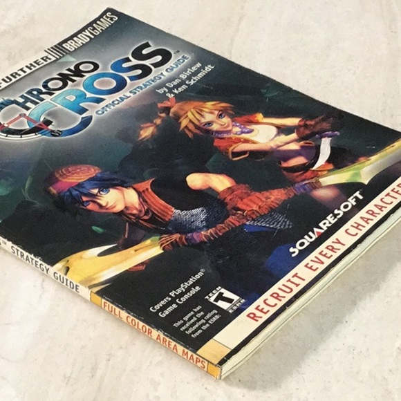 Chrono Cross PlayStation 1 Game PS1 & Official Strategy Guide Sony 2000 Lot Of 2 - Picture 14 of 16